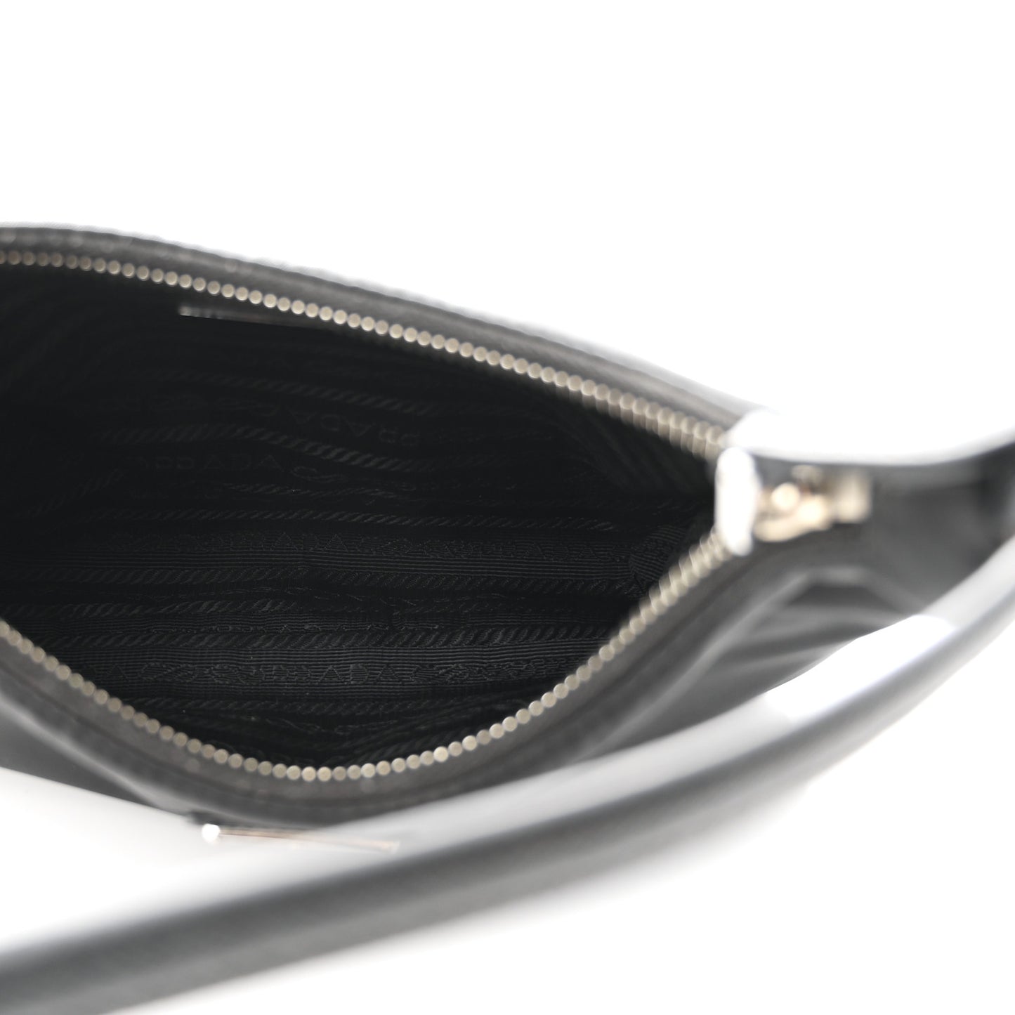 Tessuto Nylon Saffiano Mini Re-Edition 2005 Bag Black
