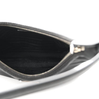 Prada Tessuto Nylon Saffiano Mini Re-Edition 2005 Bag Black 5 of 13