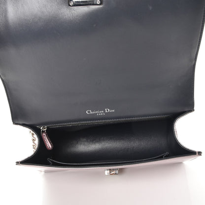 Christian Dior Metallic Patent Micro-Cannage Medium Diorama Flap Bag Pink 5 of 7