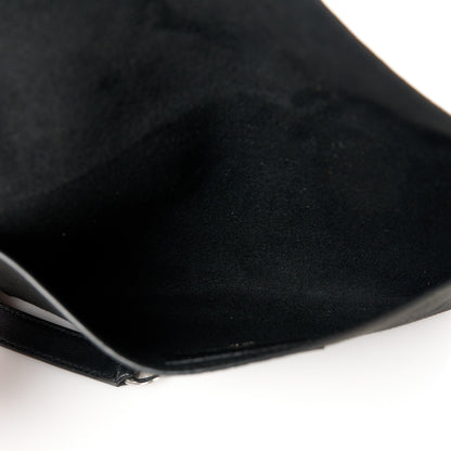 Saint Laurent Lambskin Teddy Drawstring Bag Black 7 of 14