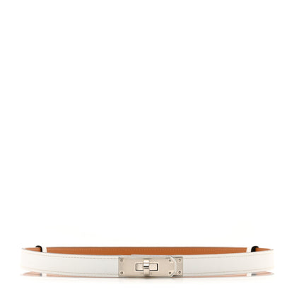 Hermes Epsom Kelly Belt White 1 of 5