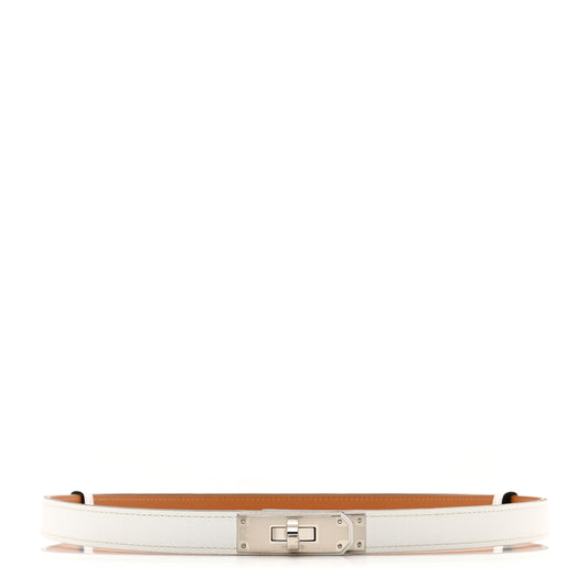 Epsom Kelly Belt White