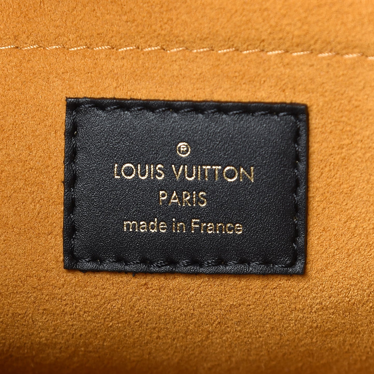 Calfskin Monogram Tufting On My Side Black