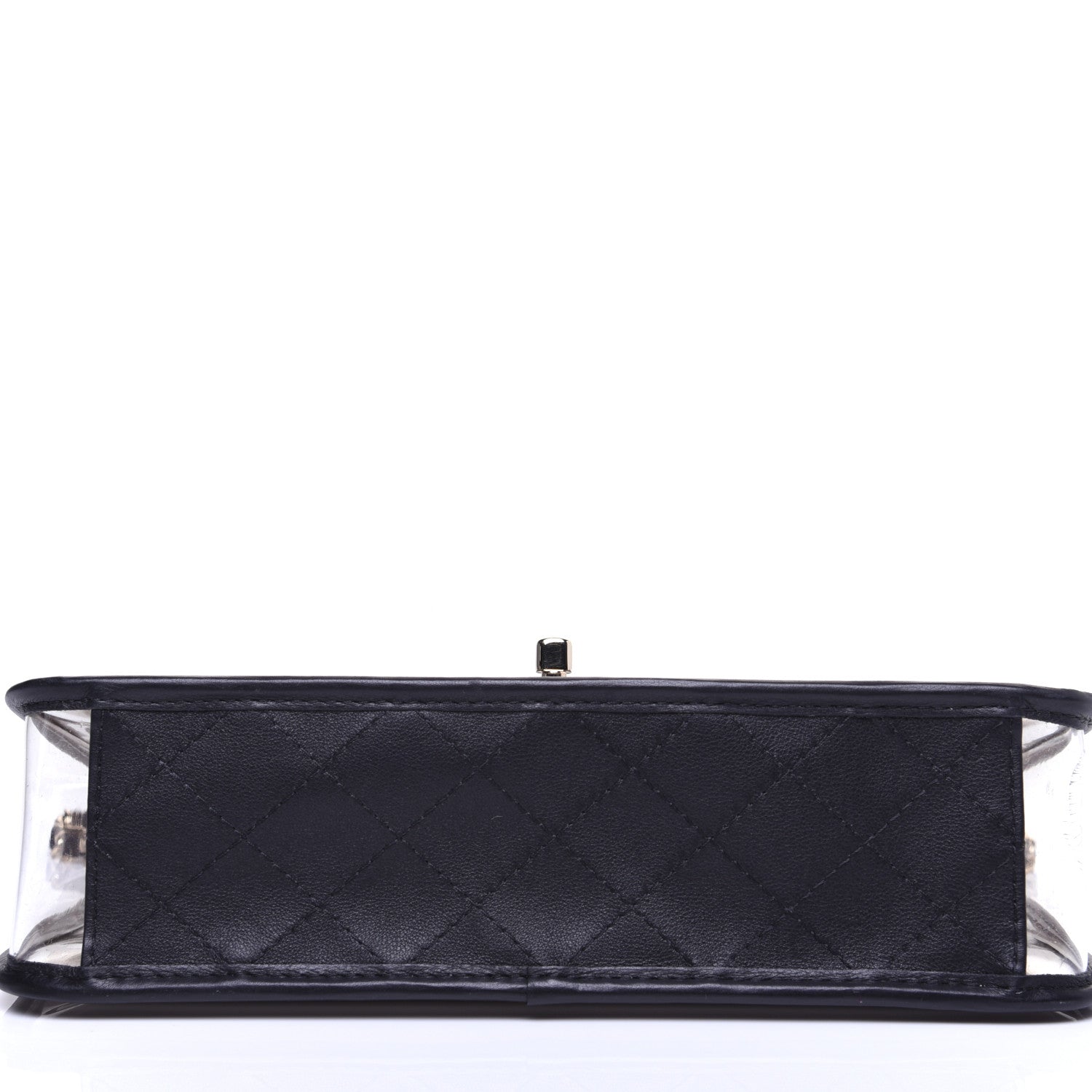 Chanel Lambskin PVC Medium Coco Sand Flap Black 5 of 16