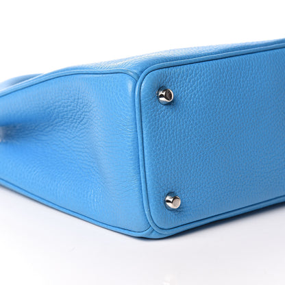 Christian Dior Bullcalf Medium Diorissimo Tote Bleu Nosy 7 of 18