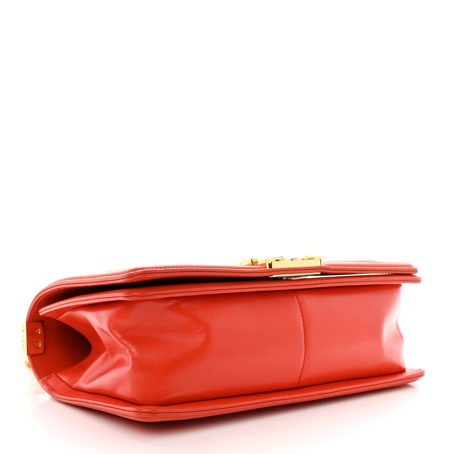 Chanel Snakeskin Medium Boy Flap Red 4 of 11