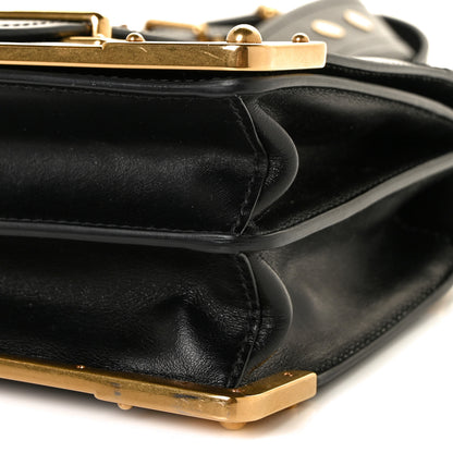 Prada City Calf Saffiano Cahier Bag Black 7 of 9