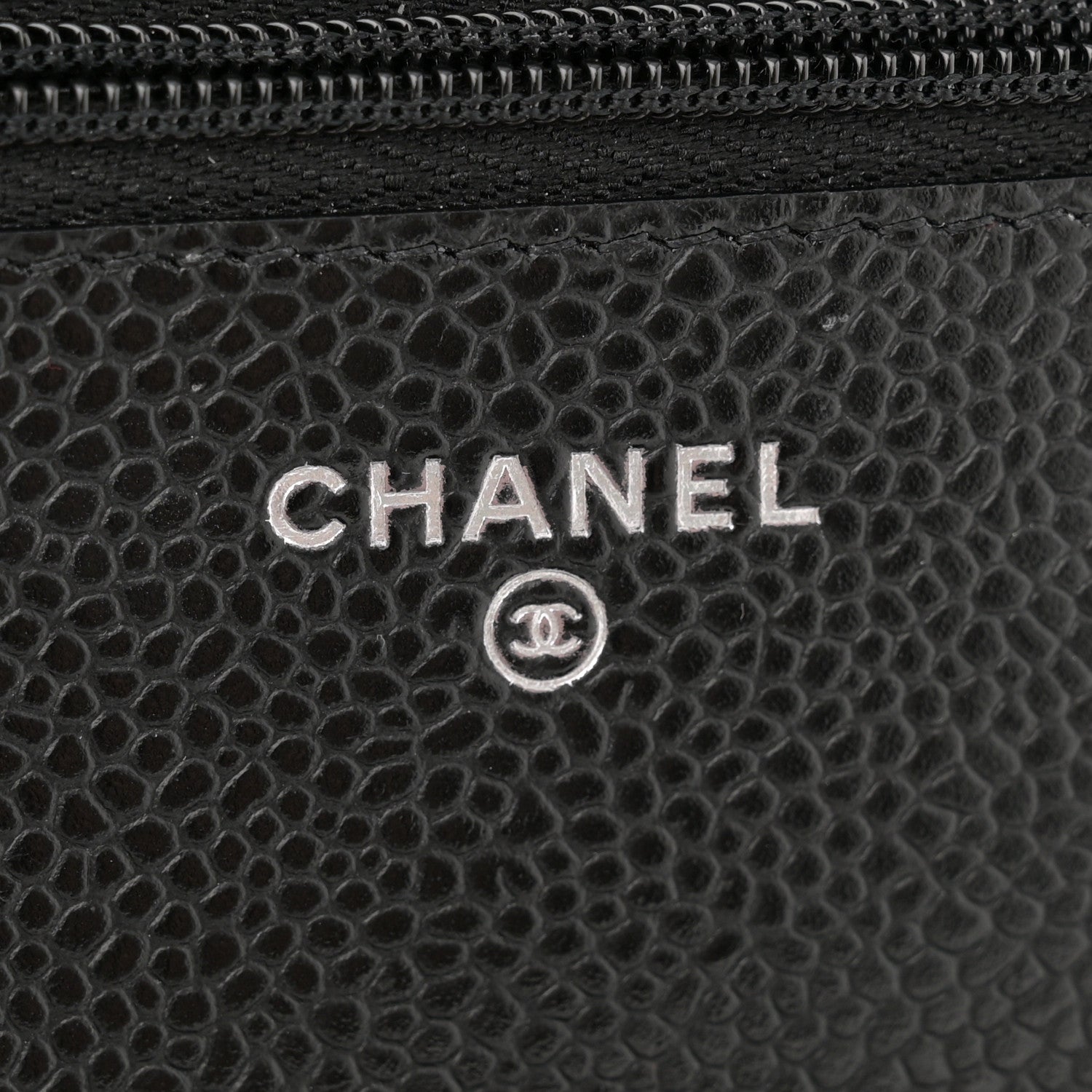 Chanel Caviar Quilted Wallet on Chain WOC Black 6 of 11