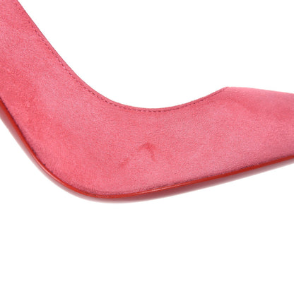 Christian Louboutin Suede Pigalle Follies 100 Pumps 39 Pink 9 of 9