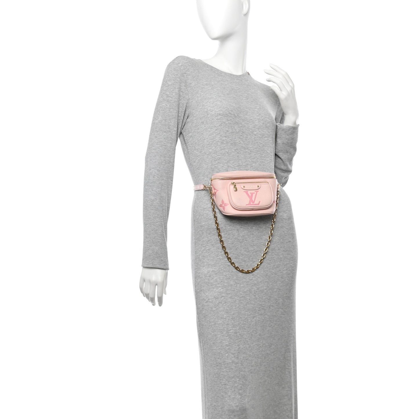Empreinte Monogram Giant Mini Bumbag Gradient Pink