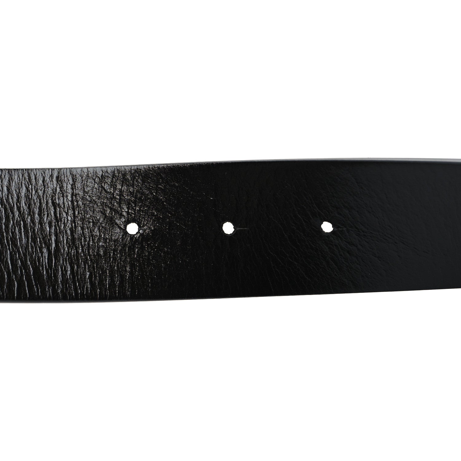 Chanel Patent Calfskin CC Reversible Belt 90/36 White Black 4 of 7