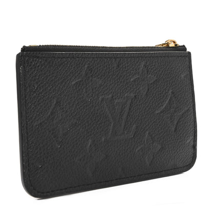 Louis Vuitton Empreinte Monogram Zipped Romy Card Holder Black 3 of 7