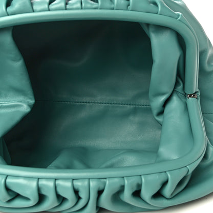 Bottega Veneta Smooth Butter Calf The Pouch Oversized Clutch Linoleum 4 of 7