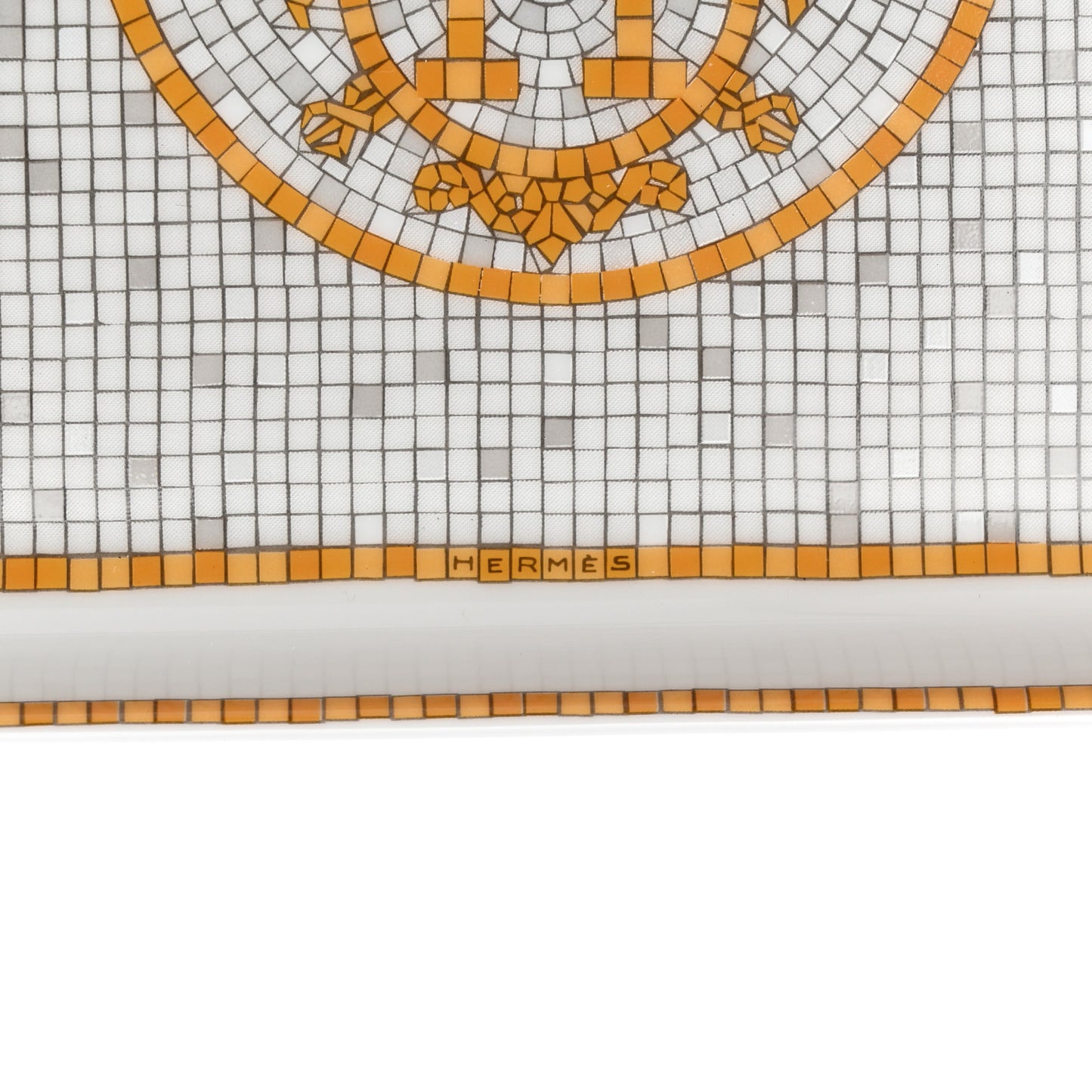 Porcelain Mosaique au 24 Gold Sushi Plate