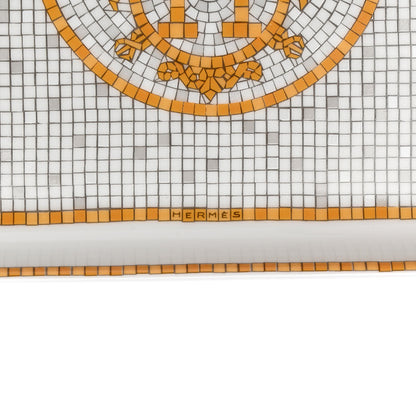 Hermes Porcelain Mosaique au 24 Gold Sushi Plate 5 of 7