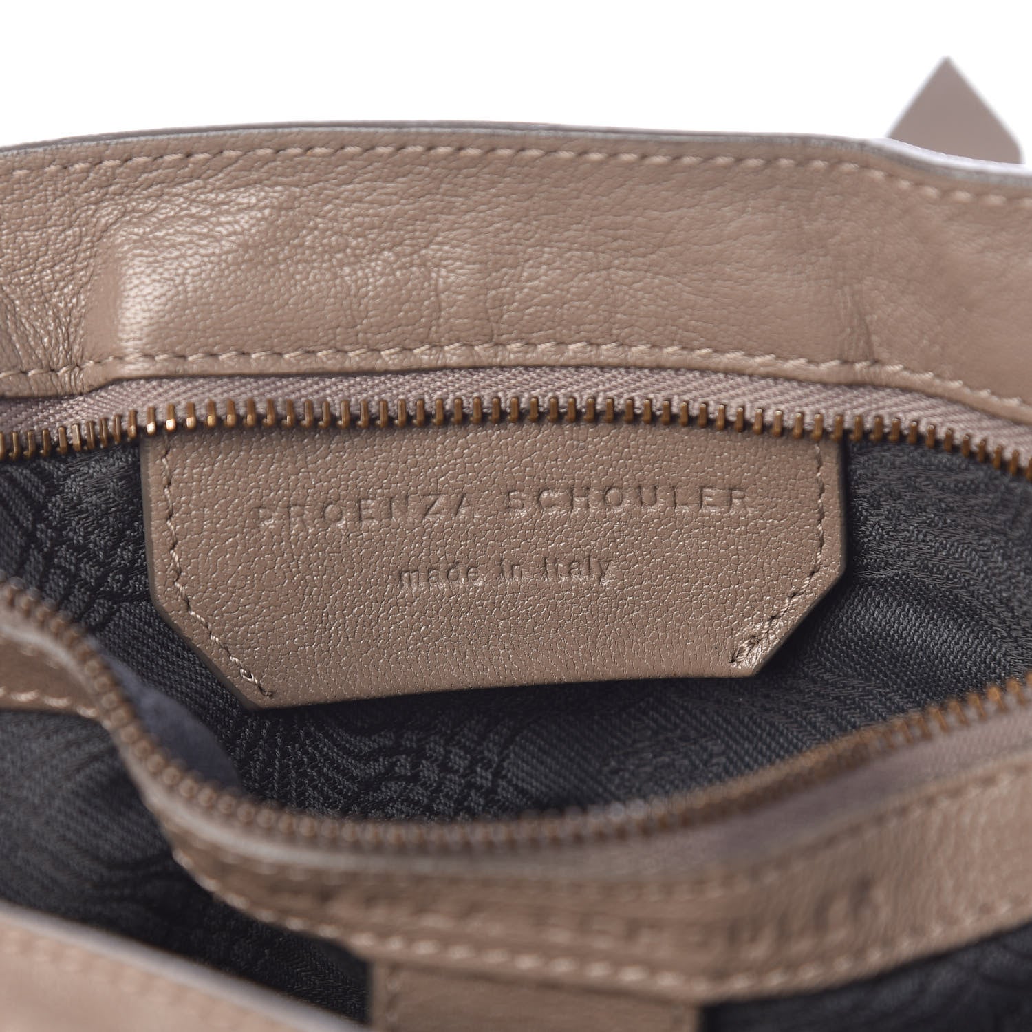 Proenza Schouler Lambskin Medium PS1 Satchel Smoke 7 of 23