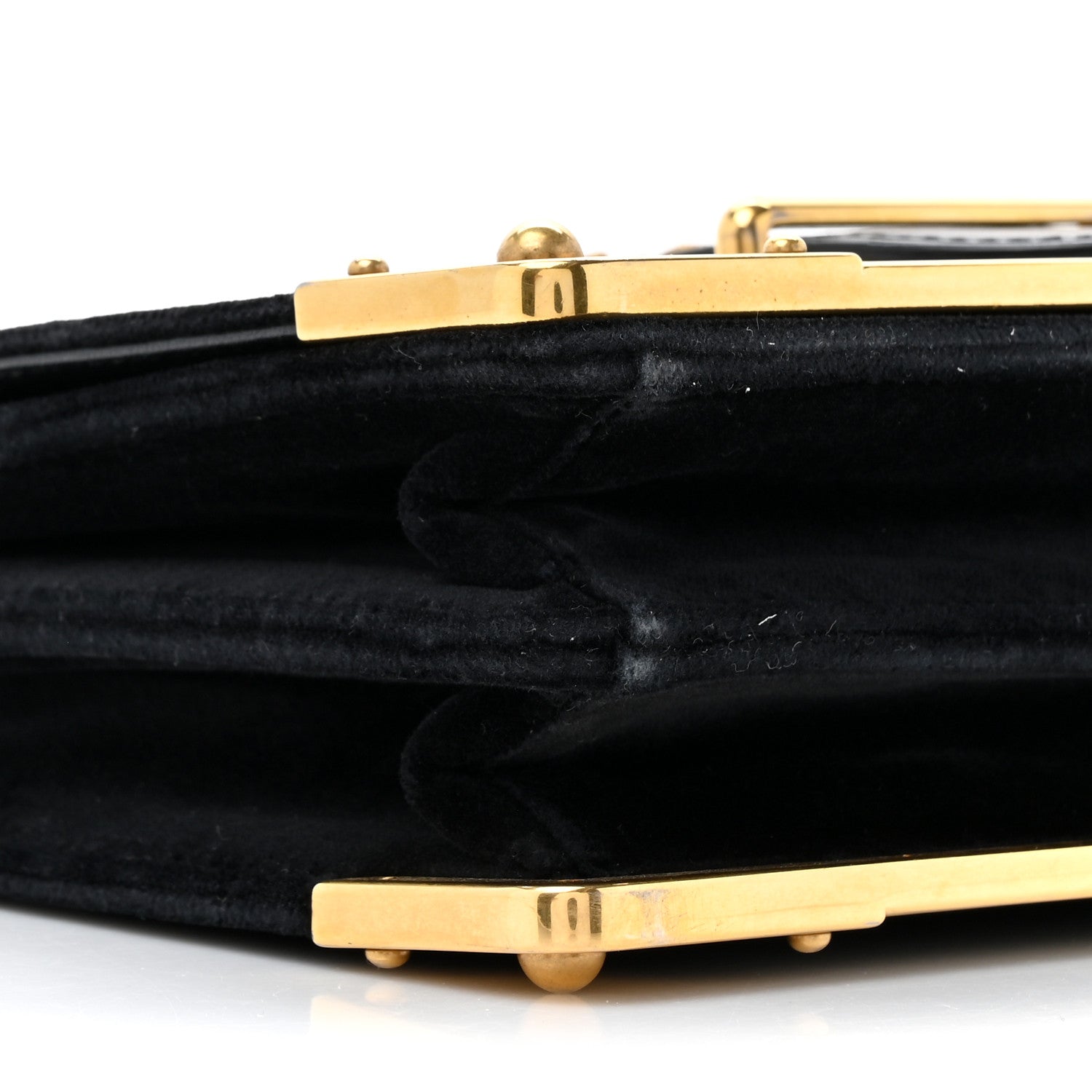 Prada Velvet City Calfskin Cahier Bag Black 9 of 16