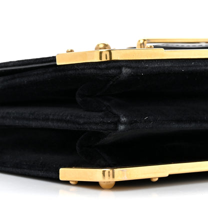 Prada Velvet City Calfskin Cahier Bag Black 9 of 16