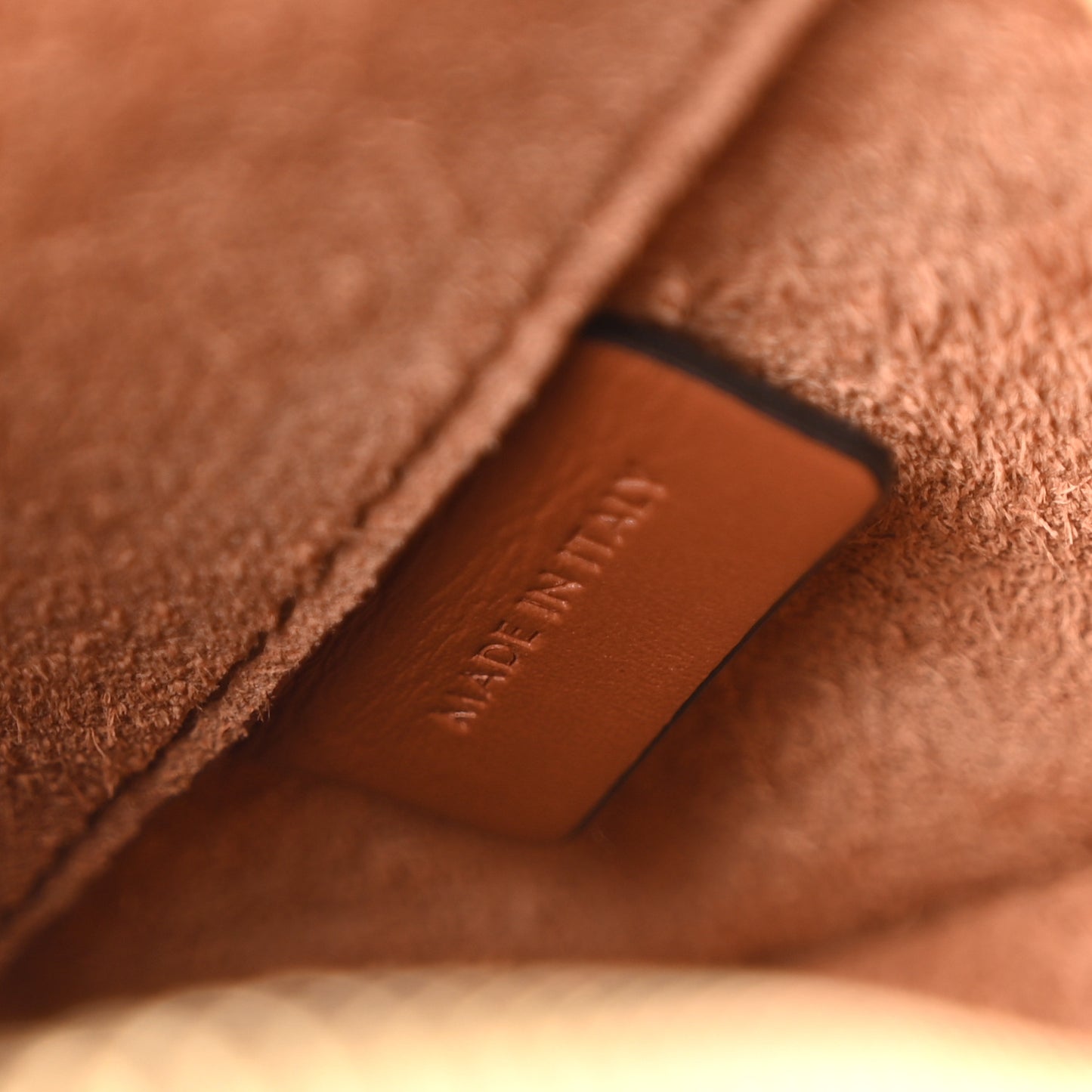 Smooth Calfskin Cuir Triomphe Oval Bag Tan