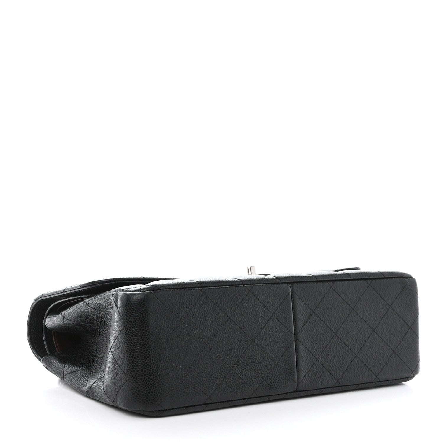 Chanel Caviar Quilted Jumbo Double Flap Black 4 of 12