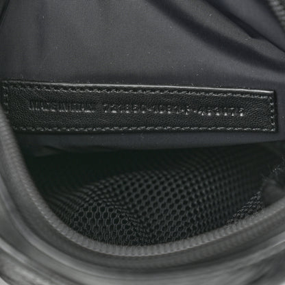 Balenciaga X ADIDAS Agneau Arena Trefoil Logo Messenger Bag Black White 7 of 10