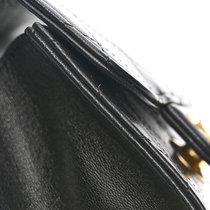 Chanel Goatskin Chic Pearls Clutch On Chain Black 13 of 13