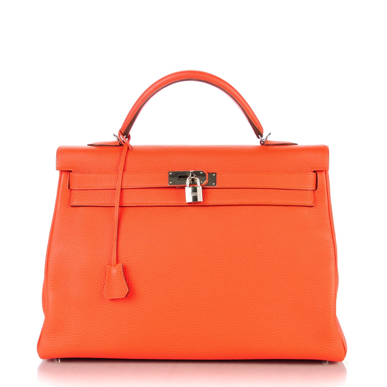 Hermes Togo Kelly Retourne 40 Capucine 1 of 24