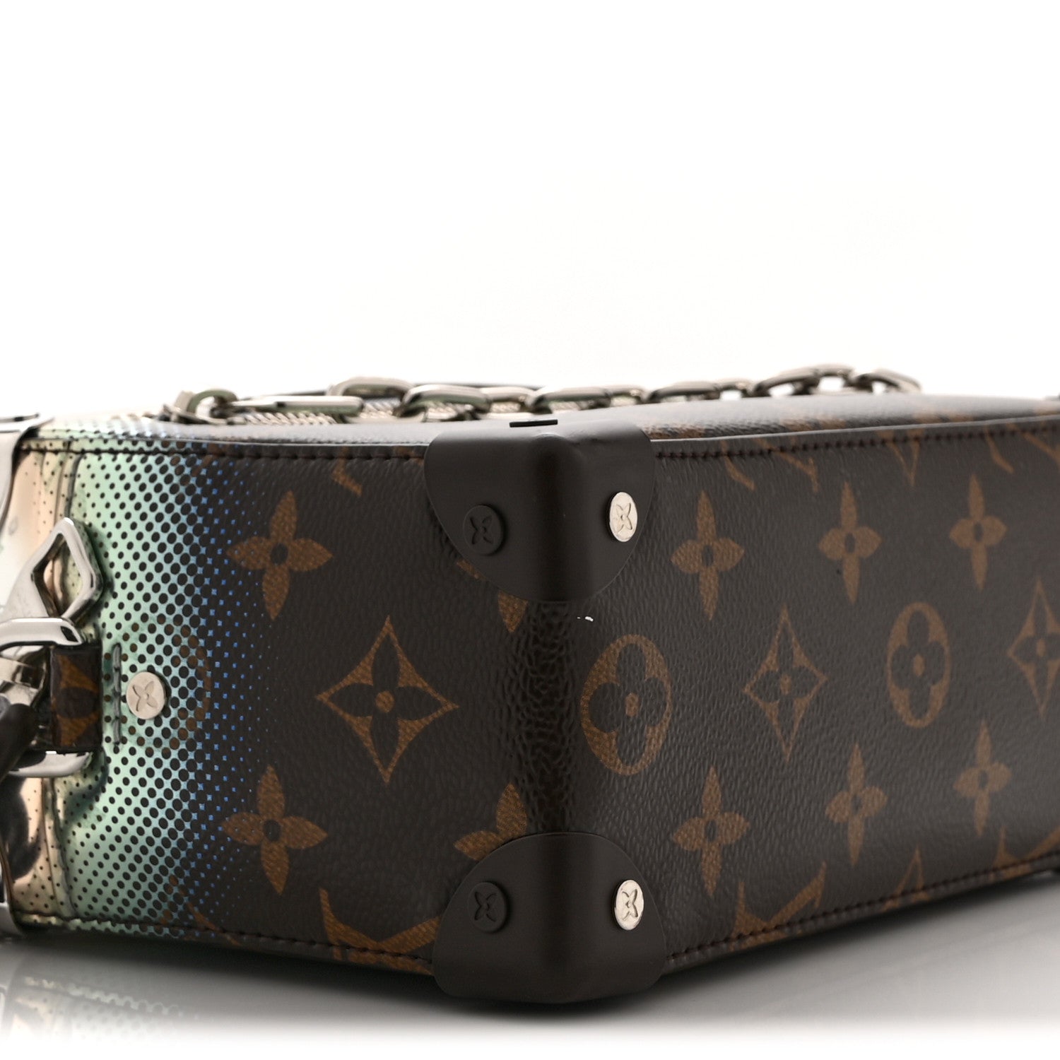 Louis Vuitton Metallic Nebula Monogram Mini Soft Trunk Multicolor 8 of 9
