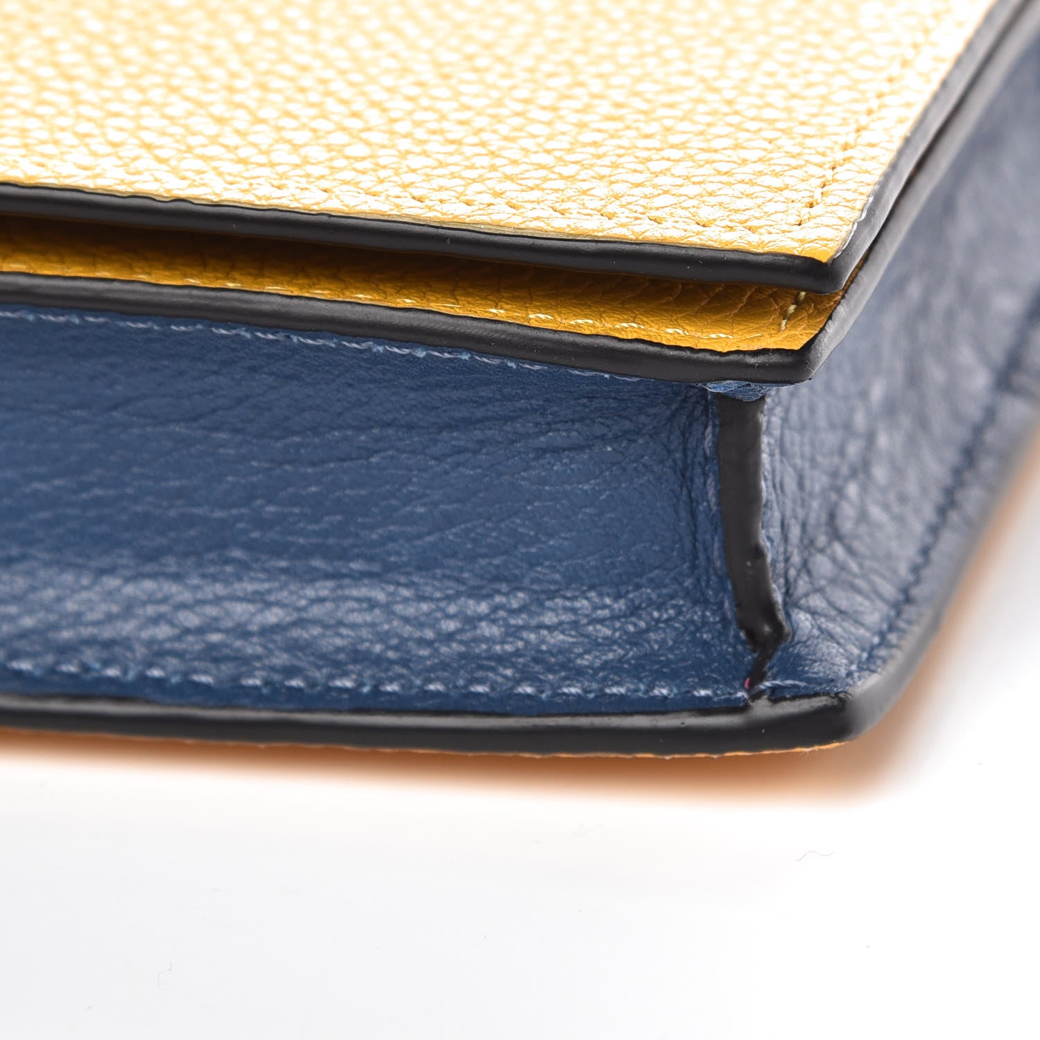 Loewe Pebbled Calfskin Chain Wallet Light Caramel Pecan 9 of 10