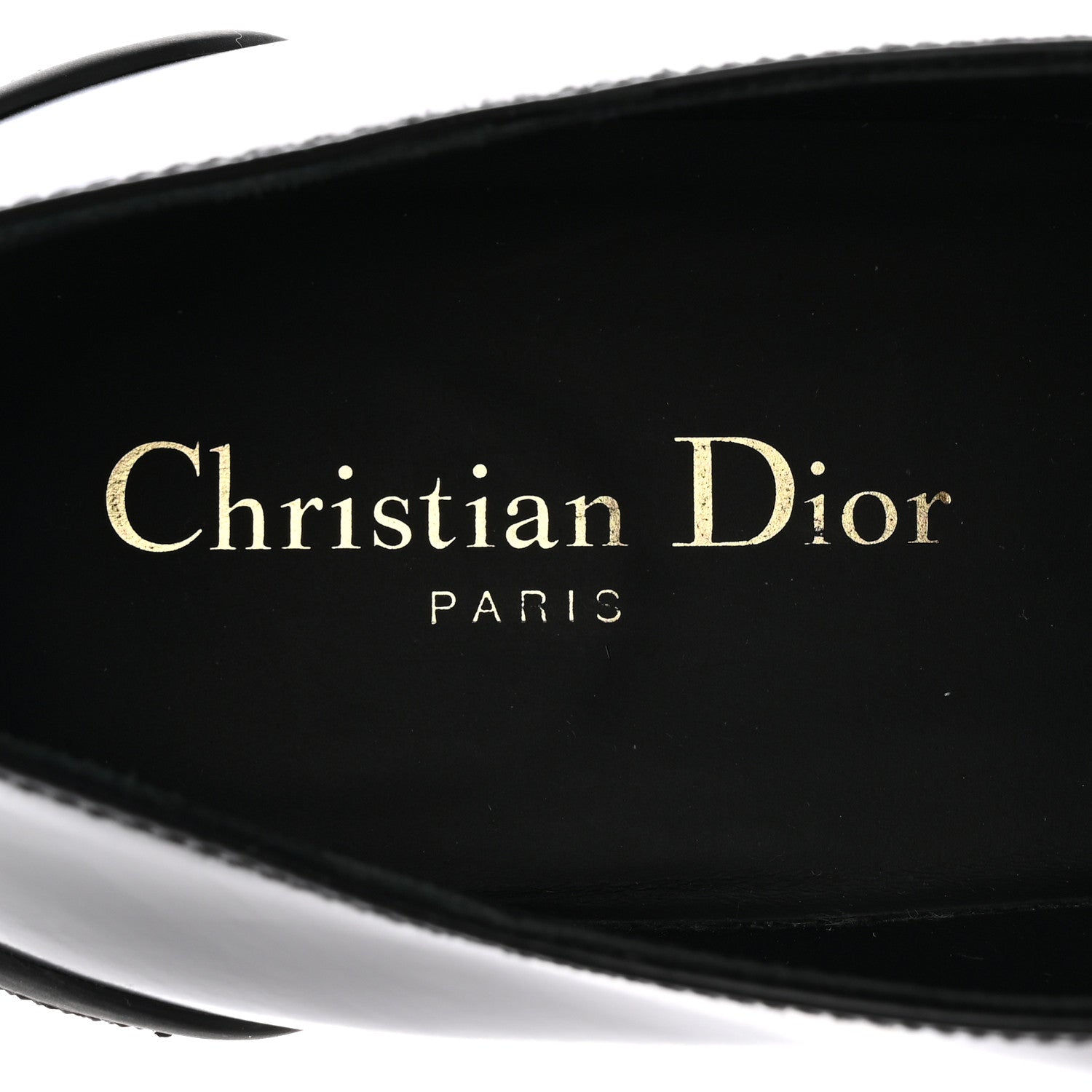 Christian Dior Brushed Calfskin Rubber Dioriron Derby Flat Shoes 41 Black 9 of 23