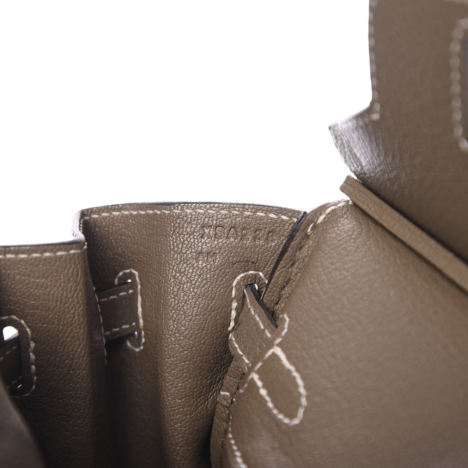 Hermes Chevre Mysore Birkin 25 Etoupe 10 of 12