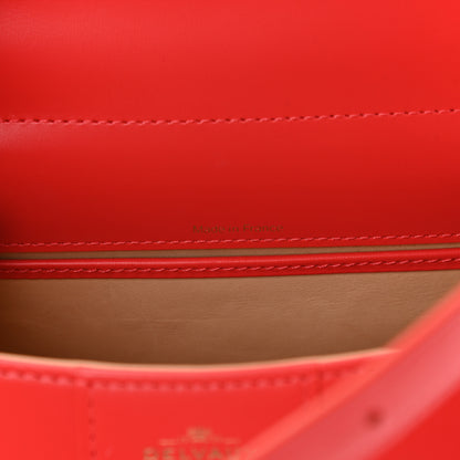 Delvaux Box Calfskin Mini Brillant Satchel Coral 7 of 13