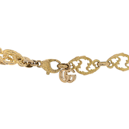 Gucci Resin Crystal Rajah Necklace Ivory 4 of 4