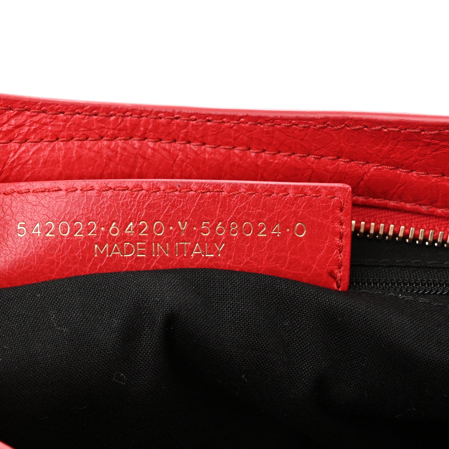 Agneau Giant 12 Gold Hardware S City Rouge Cardinal