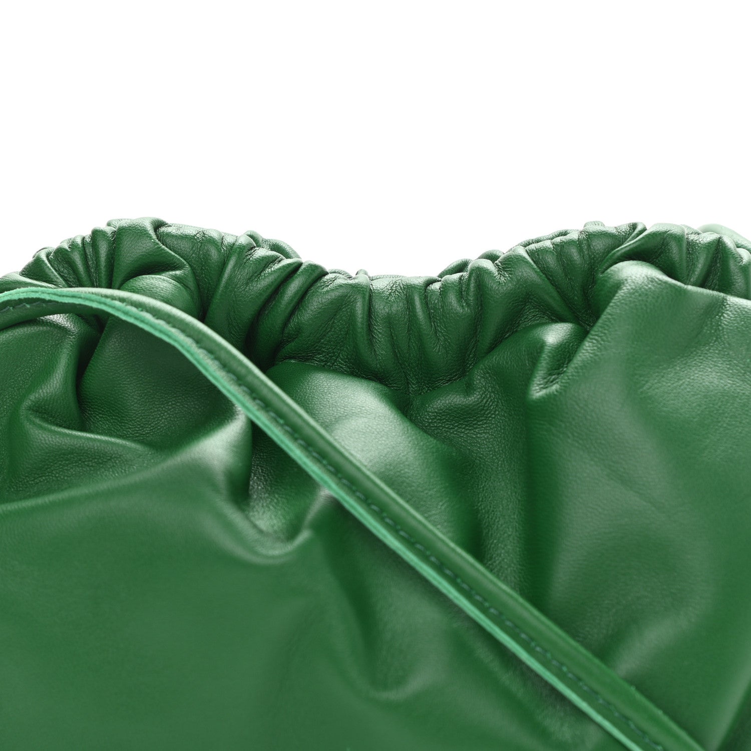 Mansur Gavriel Lambskin Mini Cloud Clutch Green 8 of 10