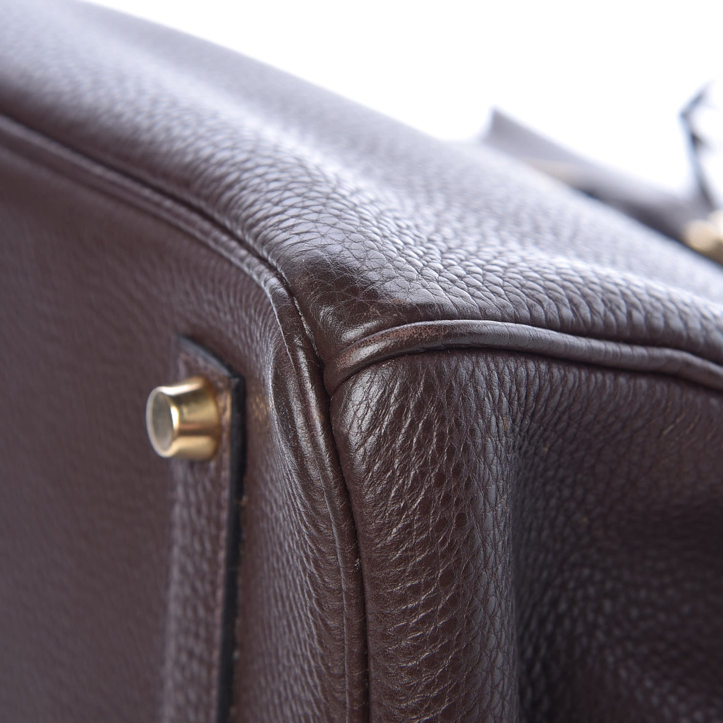 Togo Birkin 35 Chocolate