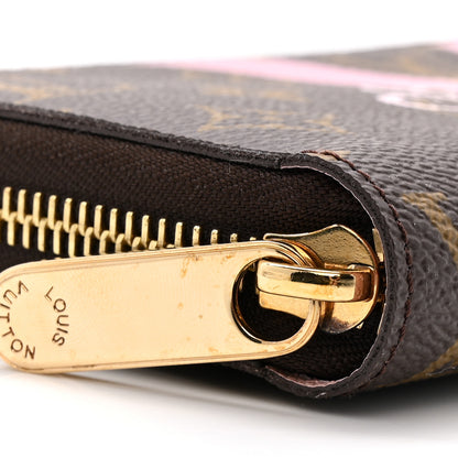 Louis Vuitton Monogram Saint Barth V Zippy Wallet Rose Ballerine 10 of 12