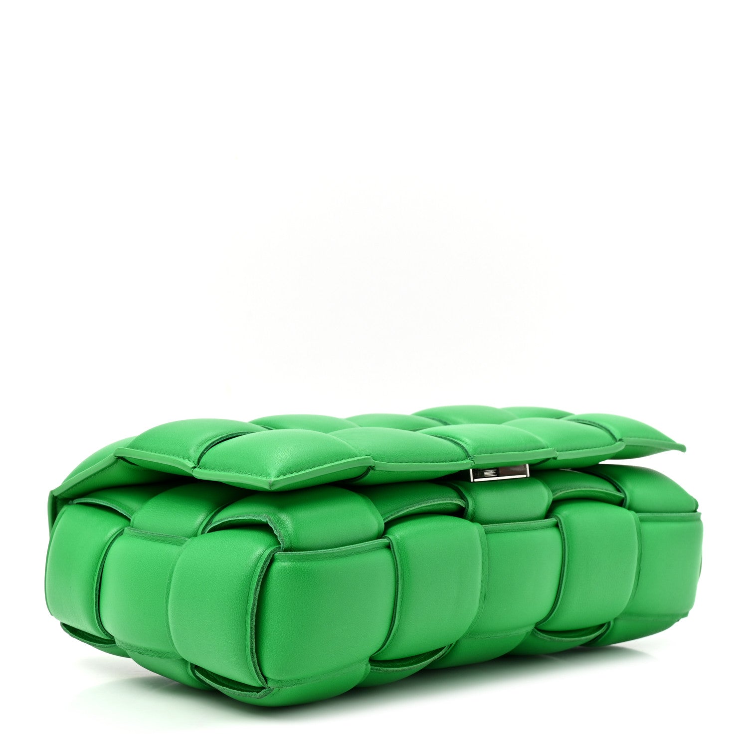 Bottega Veneta Nappa Maxi Intreccio Padded Cassette Crossbody Bag Parakeet 4 of 13