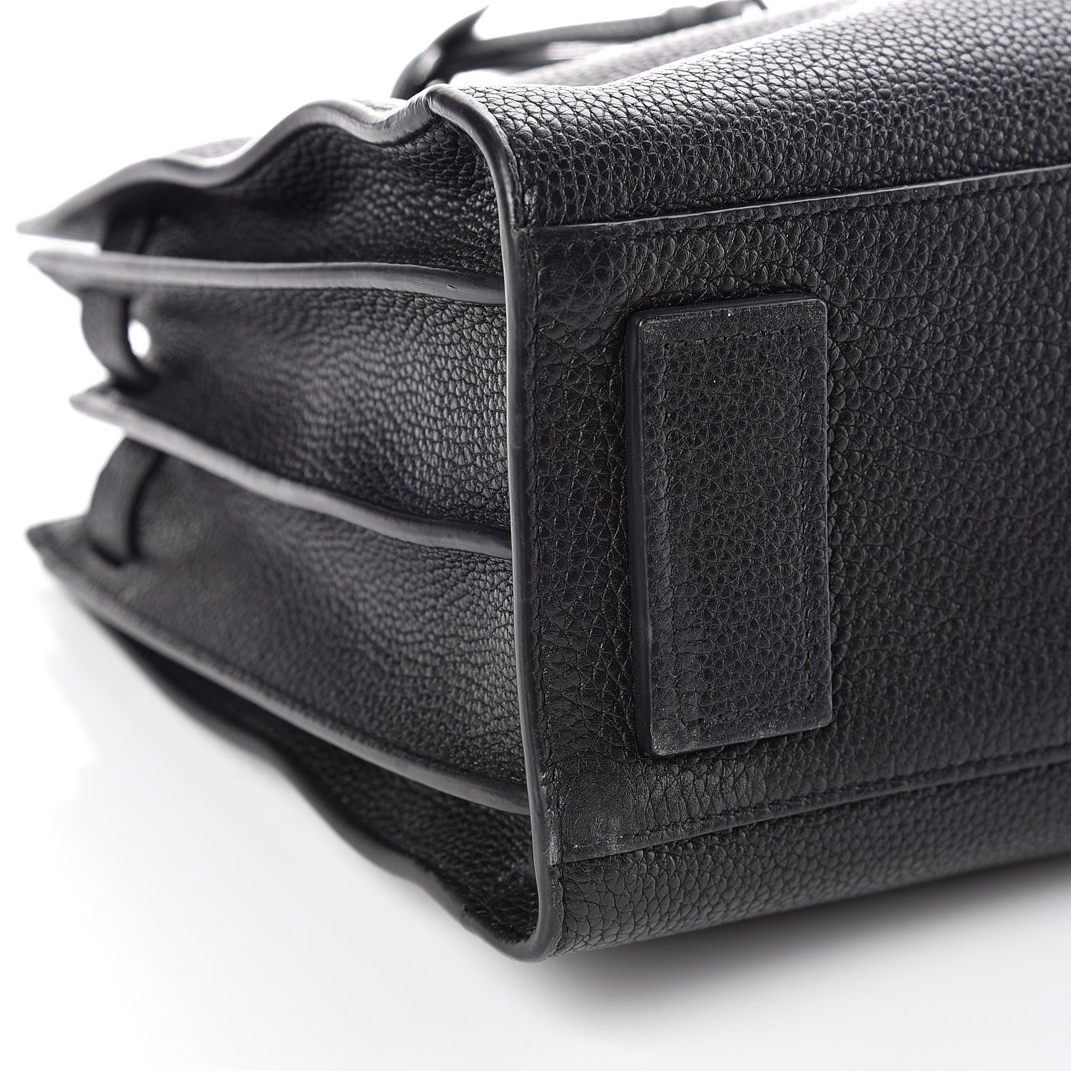 Saint Laurent Grained Calfskin Baby Sac De Jour Souple Black 5 of 12