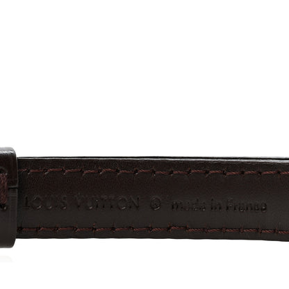 Louis Vuitton Calfskin 16mm Adjustable Shoulder Strap Brown 4 of 7