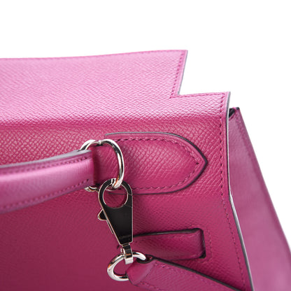 Hermes Epsom Kelly Sellier 28 Rose Pourpre 18 of 36