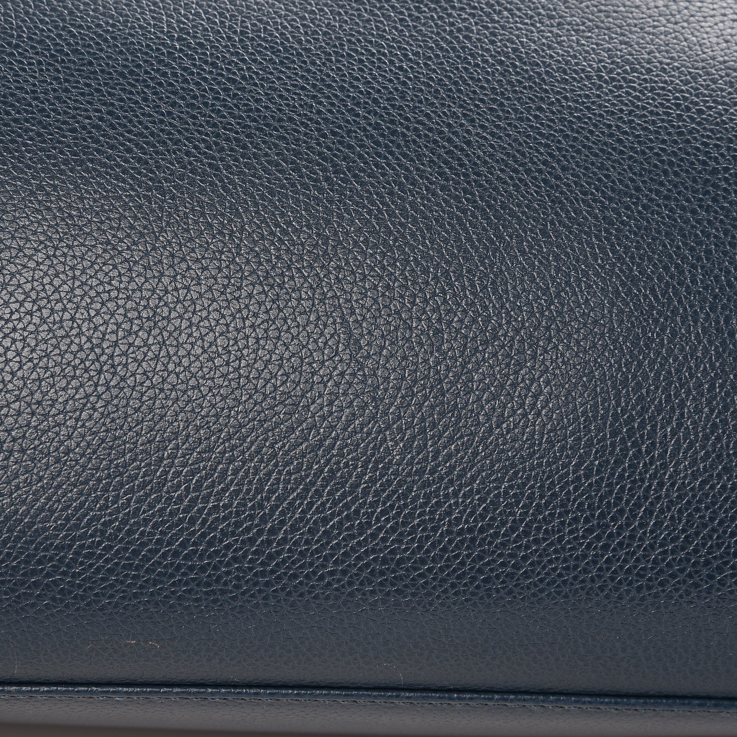 Chanel Calfskin Cerf Executive Shopper Tote Blue 7 of 9
