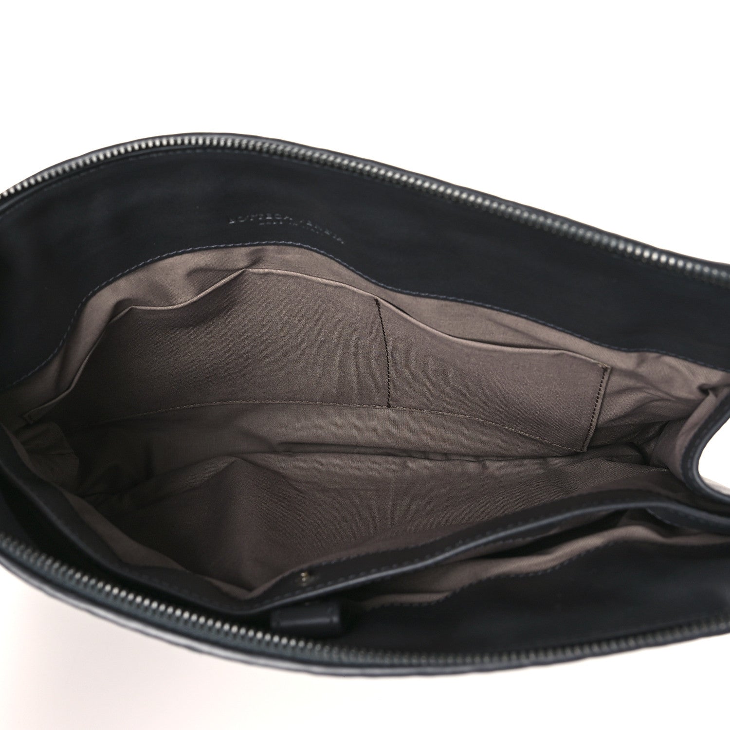 Bottega Veneta Nappa Intrecciato Document Case Grey 5 of 9