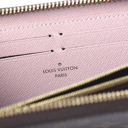 Louis Vuitton Monogram Clemence Wallet Rose Ballerine 5 of 7