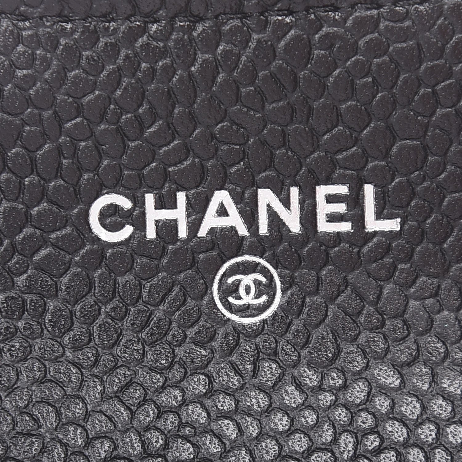 Chanel Caviar Quilted Flap Card Holder Black 6 of 9