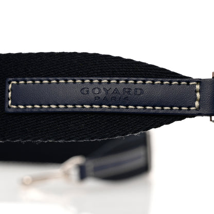 Goyard Canvas Calfskin Adjustable Shoulder Strap Navy 3 of 6