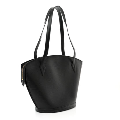 Louis Vuitton Epi Saint Jacques PM Long Straps Black 3 of 14