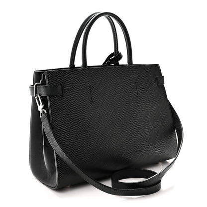 Louis Vuitton Epi Twist Tote Black 3 of 9