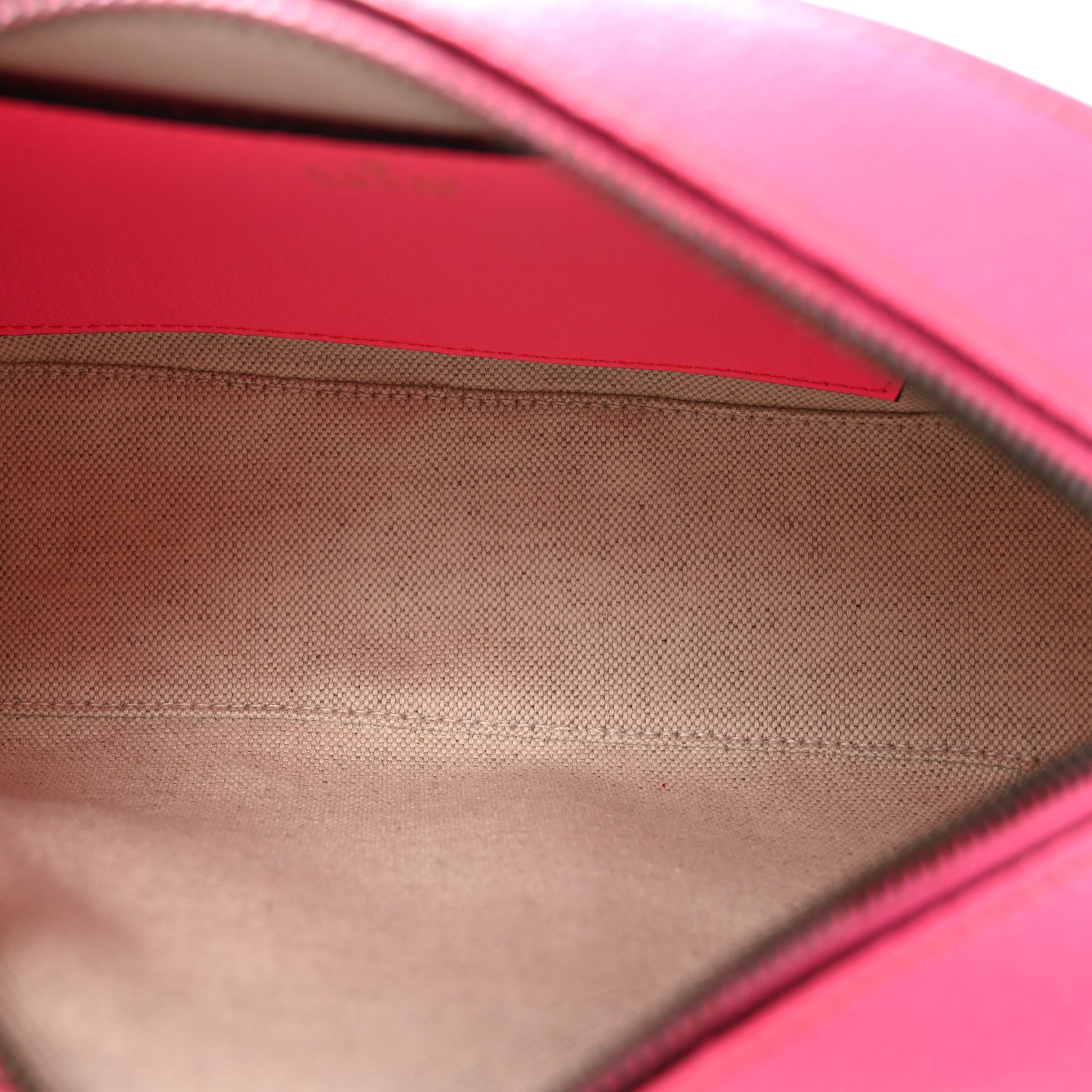 Gucci GG Supreme Monogram Textured Dollar Calfskin Web Ophidia Small Crossbody Bag Beige Ebony Fuchsia 5 of 9
