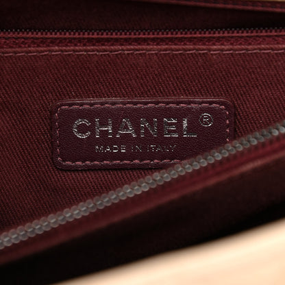 Chanel Caviar Quilted Medium Coco Handle Flap Light Beige 6 of 25